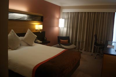 Hilton Gatwick Double Bedroom