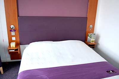 Gatwick Premier Inn Manor Royal Bed