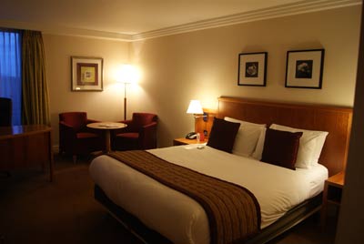 Heathrow Crowne Plaza Bedroom