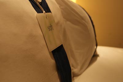 Heathrow Holiday Inn Express T5 pillow