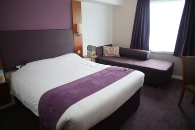 Heathrow Premier Inn T5 Bed